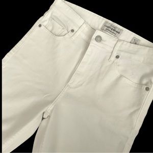 Lucky Brand white  Bridgette skinny jeans